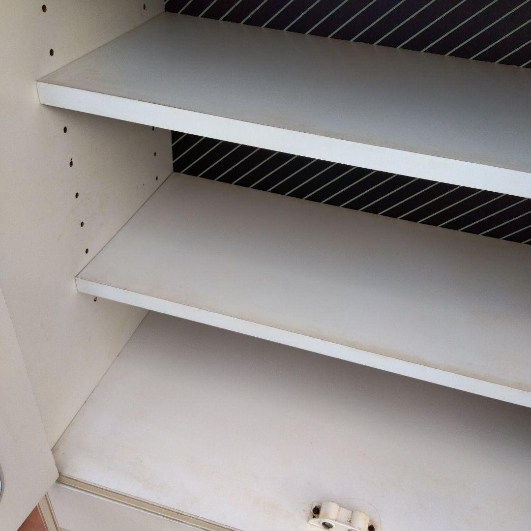 レトロポップ　食器棚　アーチ型　飾り棚