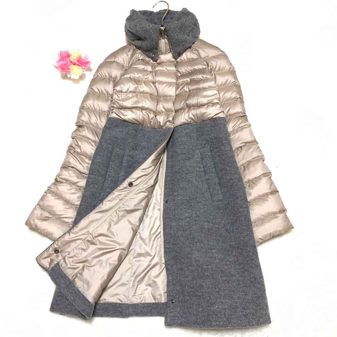 ★ レアコレクター様　マックスマーラ異素材ダウン❤︎ヴァージンウール❤︎ギャザーML