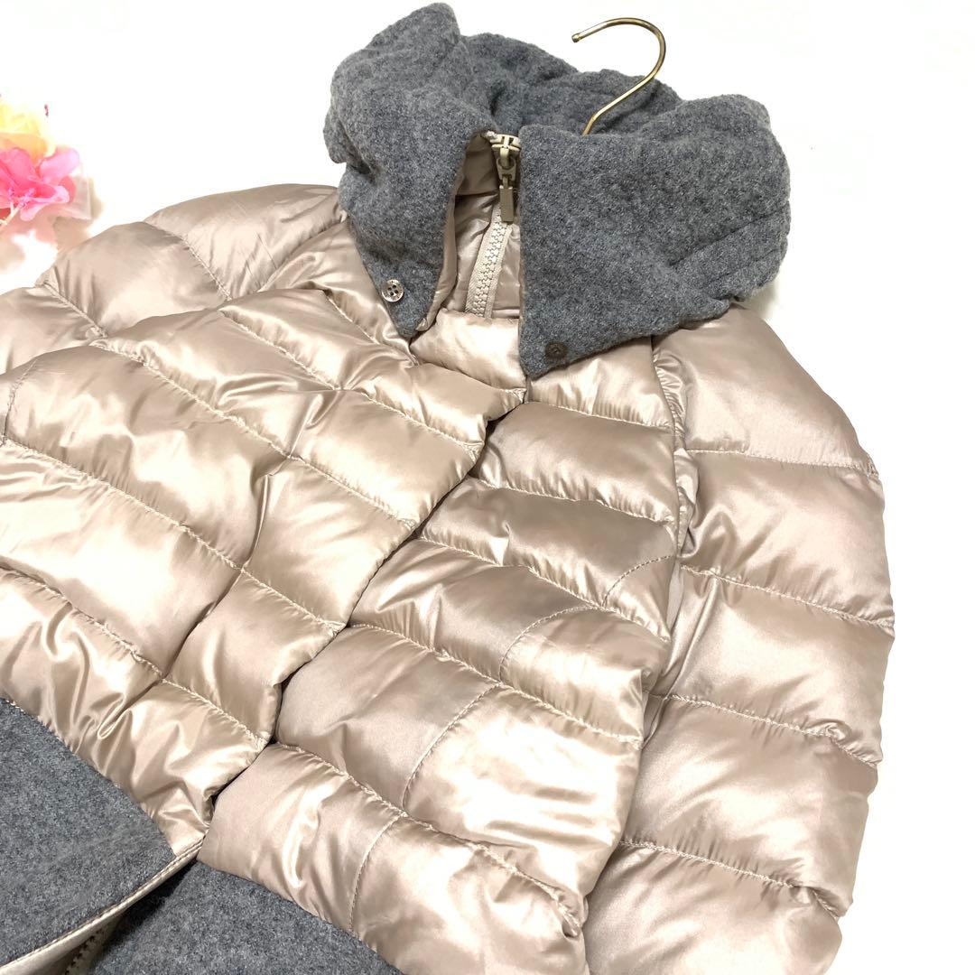 ★ レアコレクター様　マックスマーラ異素材ダウン❤︎ヴァージンウール❤︎ギャザーML