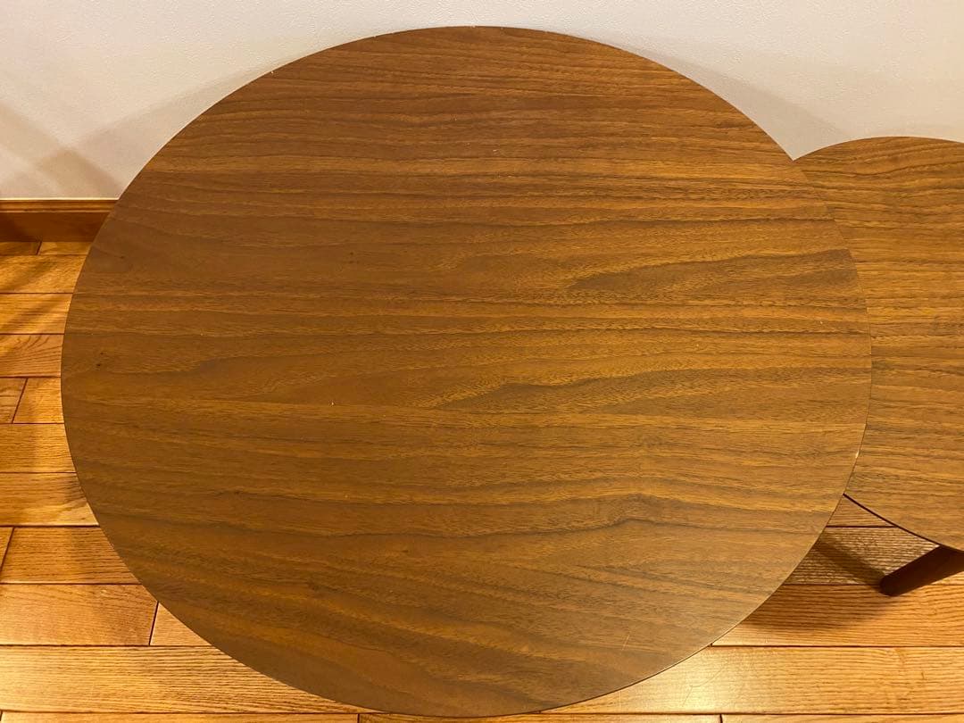 高野木工 バルーン センターテーブル リビングテーブル 69-2 ウォールナット