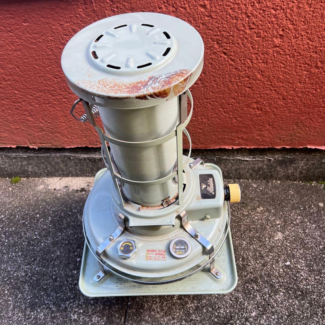 Aladdin ストーブ グリーン 使用感あり