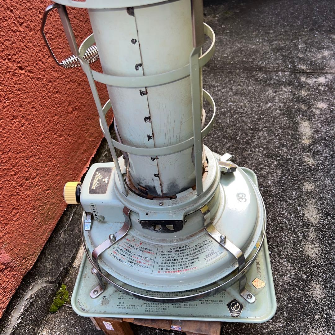 Aladdin ストーブ グリーン 使用感あり