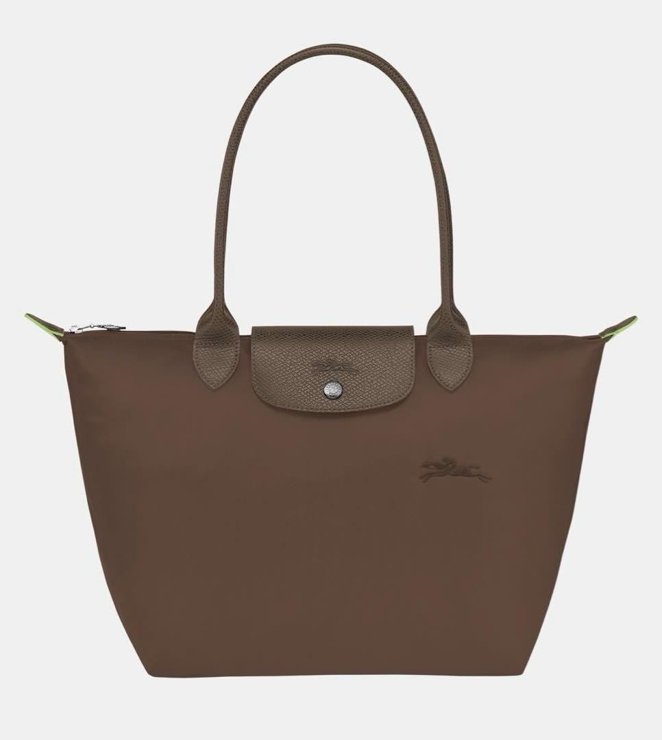 LONGCHAMP ル プリアージュ®グリーン ショルダーバッグ Mサイズ テラ
