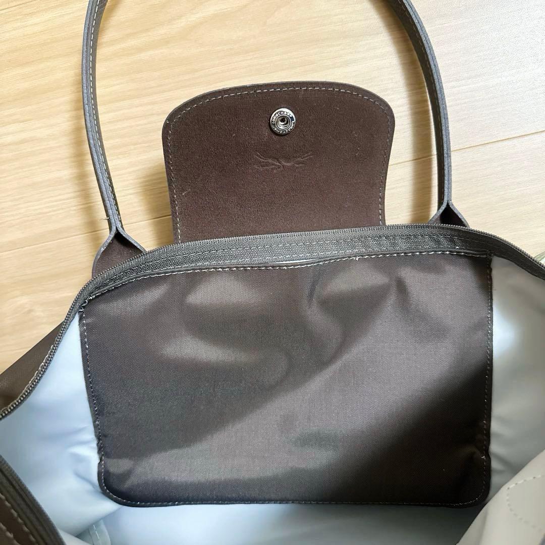 LONGCHAMP ル プリアージュ®グリーン ショルダーバッグ Mサイズ テラ