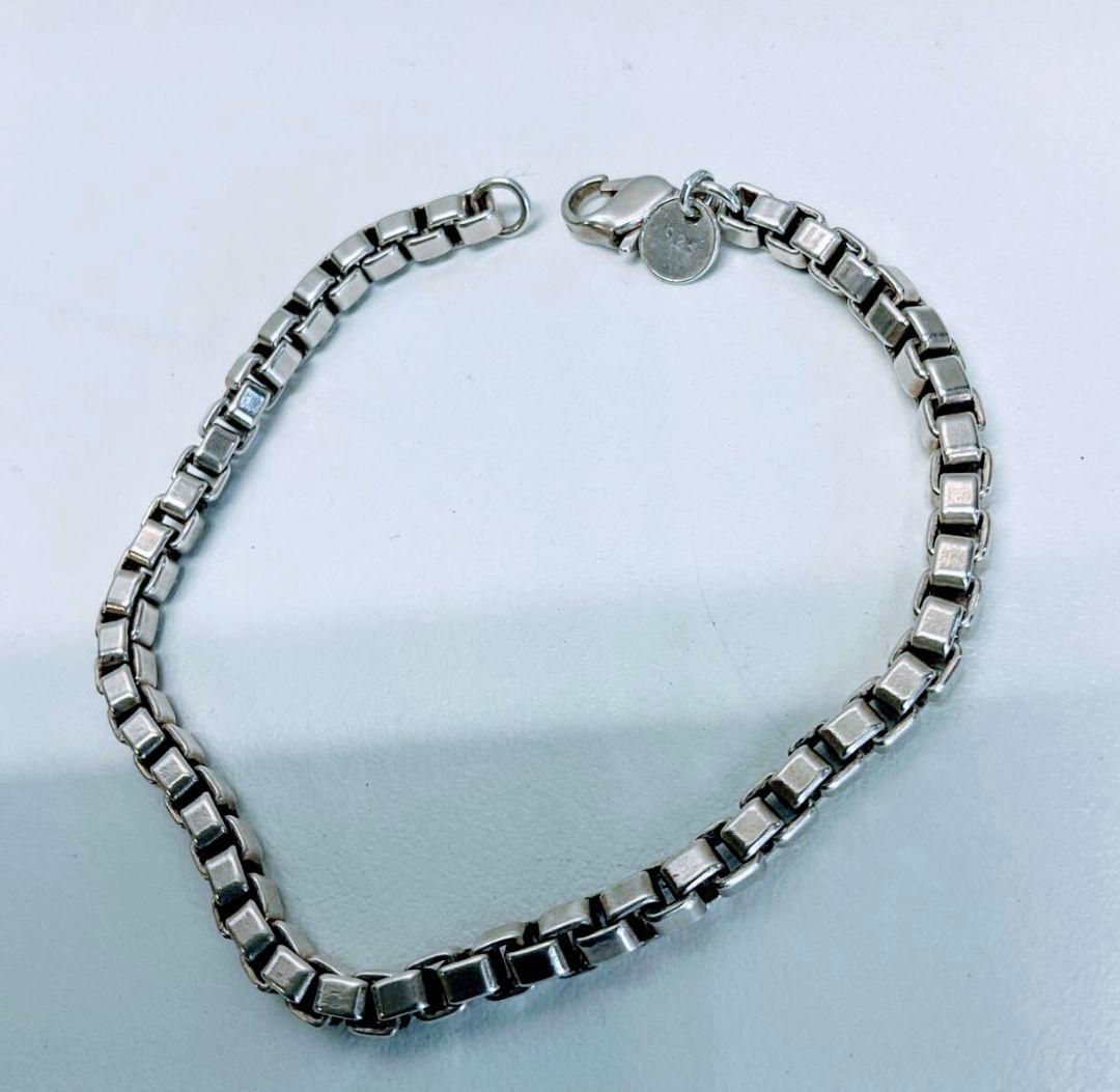 美品　◆　Tiffany　ティファニー 　SV925　ベネチアン ブレスレット