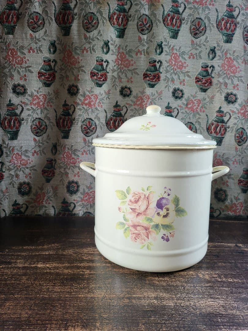 イマン　ライスストッカー　ホーロー