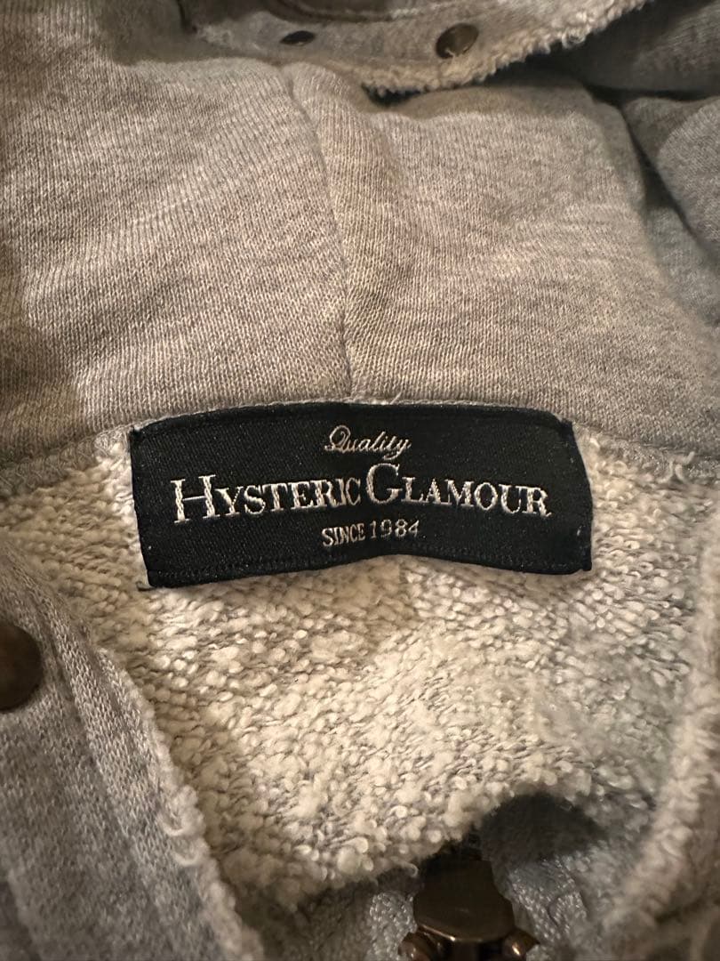 Hysteric Glamour スケルトンパーカー グレー