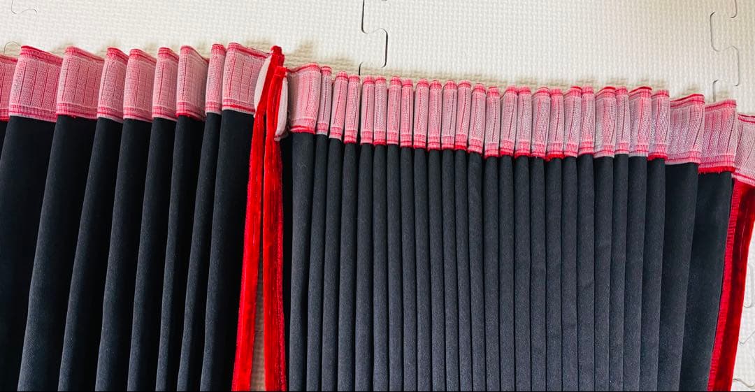 ☆みるき〜☆出品 仮眠カーテン コスモス 金華山