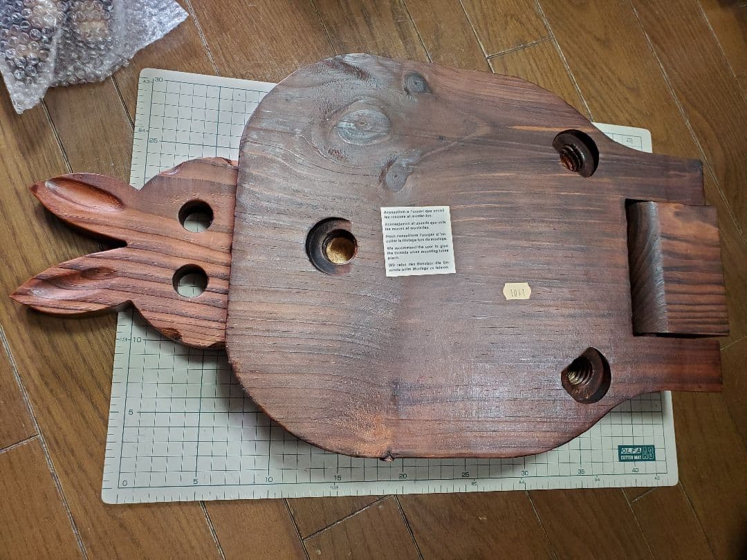 ヴィンテージ✨スペイン製三つ脚スツール店舗什器花台折り畳み式アニマルチェア3点✨