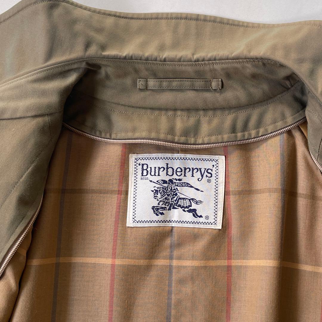 バーバリー トレンチコート 着丈110cm ロング丈 玉虫カラー ヴィンテージ