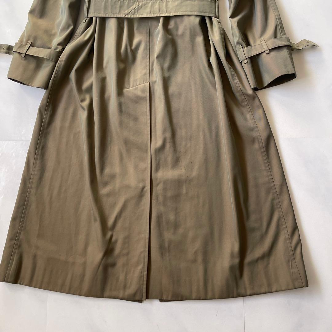 バーバリー トレンチコート 着丈110cm ロング丈 玉虫カラー ヴィンテージ