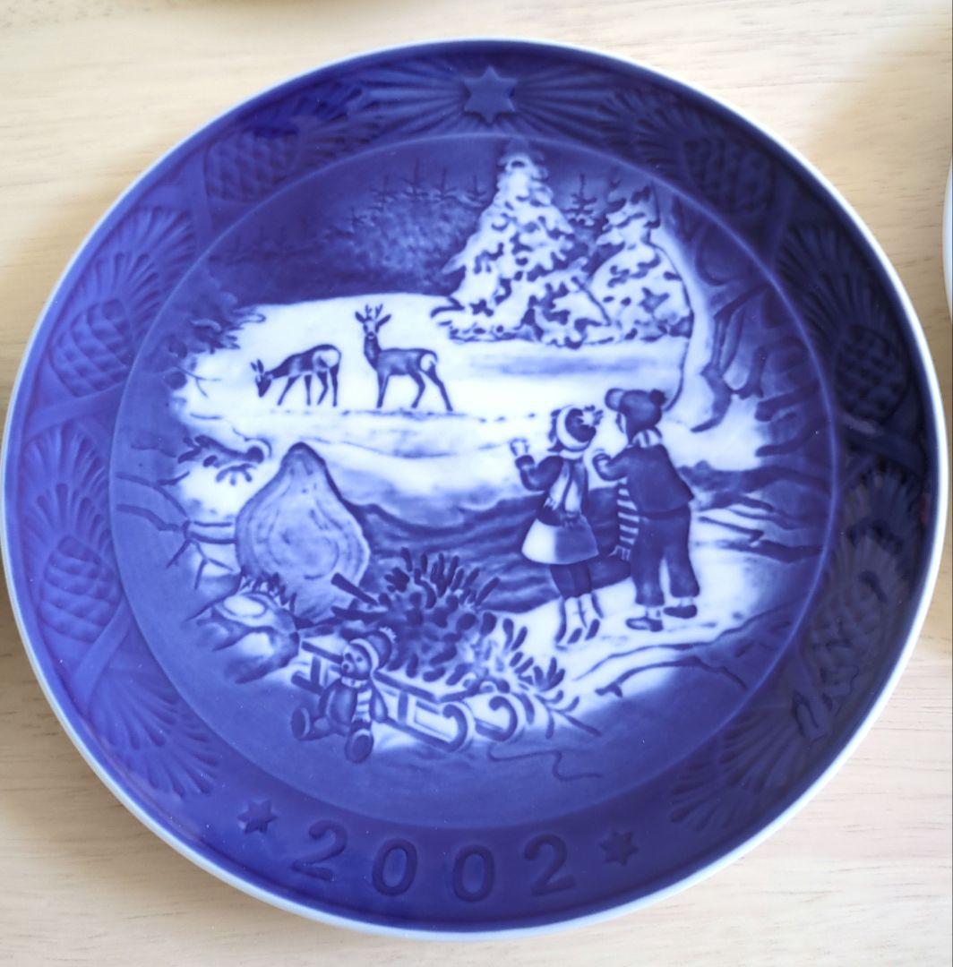 【新品・未使用】ロイヤルコペンハーゲン　プレート12枚 1996年〜2007年製