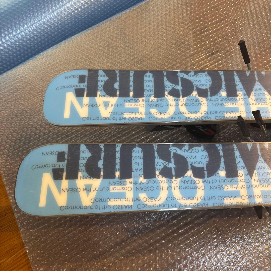 未使用　ほぼ新品　ショートスキー サロモン　調整ビンディングファンスキー