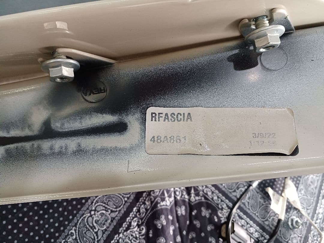 ハーレーFLTRX純正リヤフェンダーとてもきれい