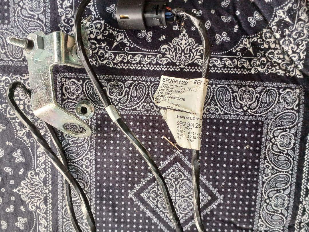 ハーレーFLTRX純正リヤフェンダーとてもきれい