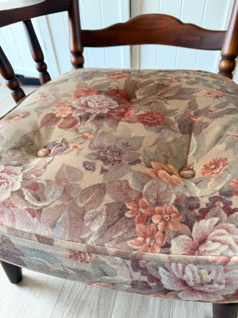 ③飛騨産業 キツツキ フロンティア アーム付きソファチェア カントリー 木製