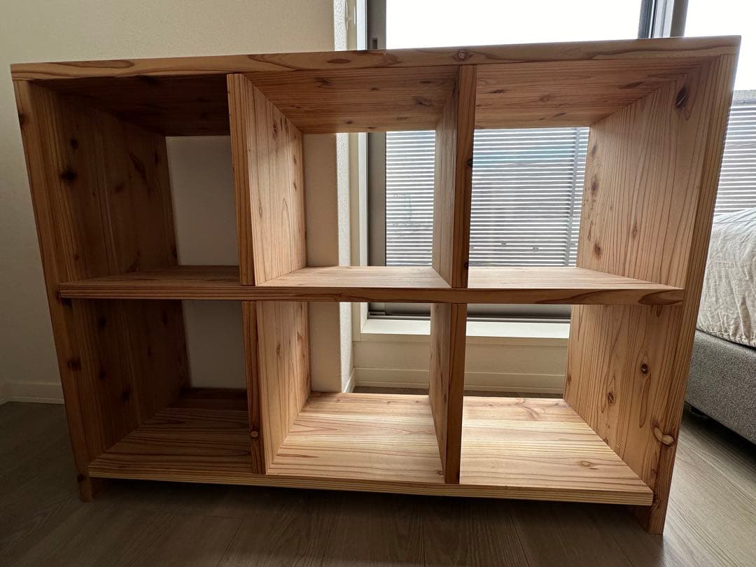 暮らしの道具製作処鈴木権之助商店 無垢材多目的シェルフ（大） テレビ台 本棚