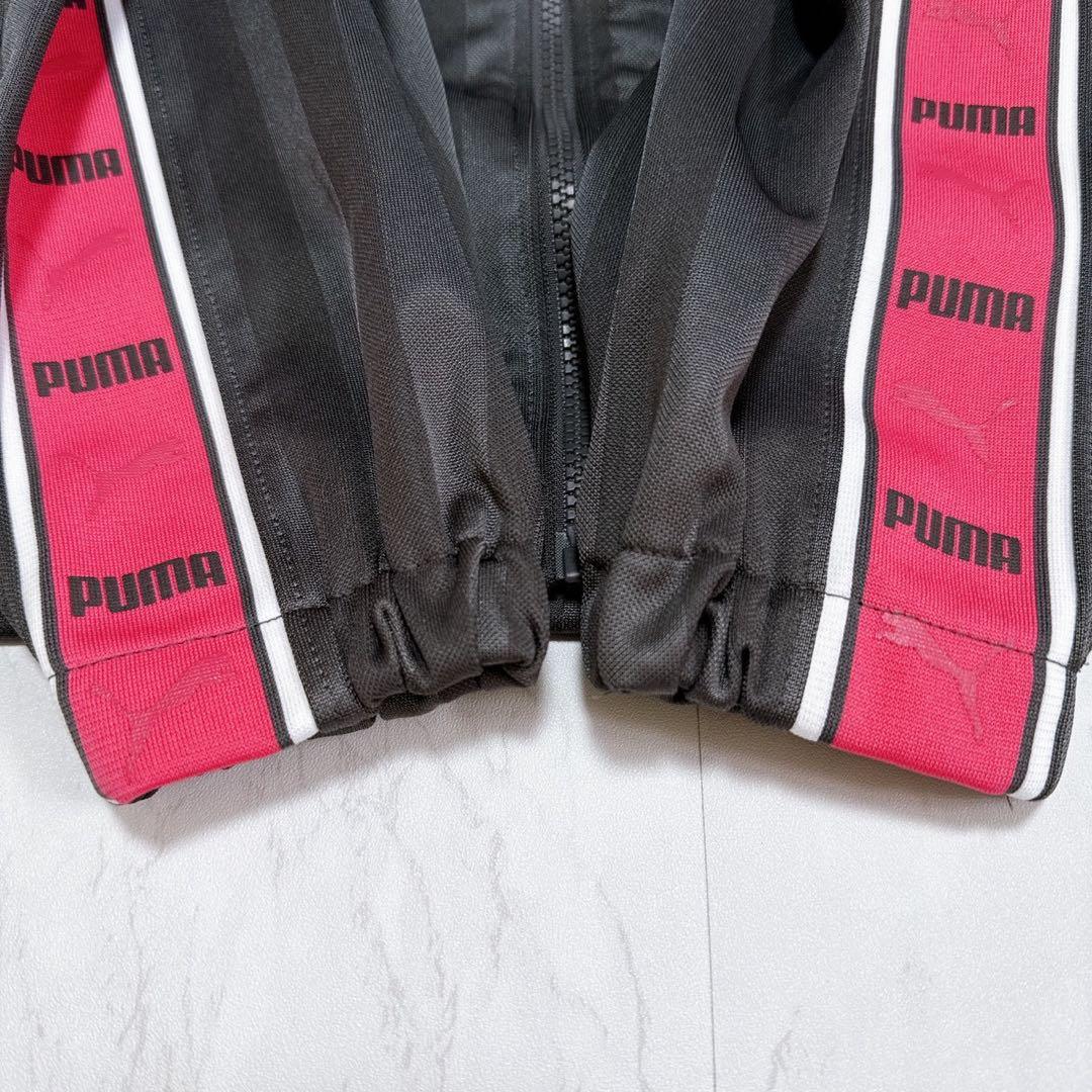 極美品✨PUMA ジャージ　セットアップ　トラックジャケット　ピンク　M