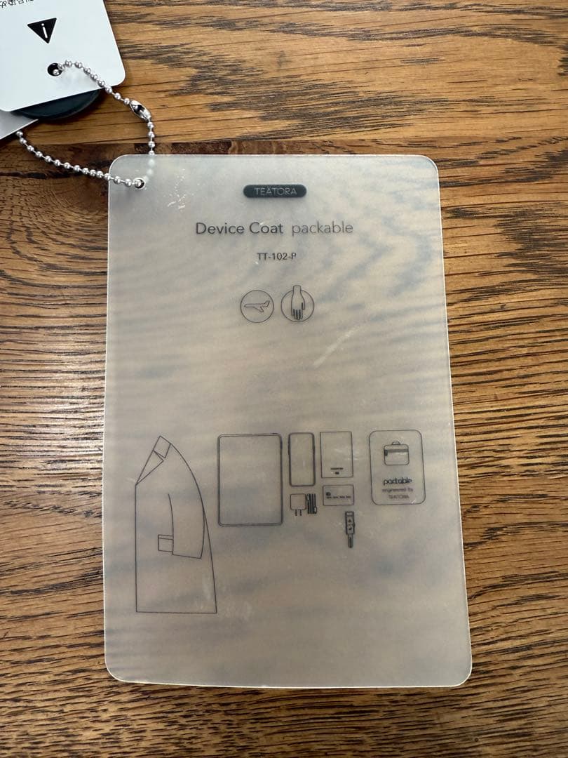 【美品】TEATORA DEVICE COAT デバイスコート OVY 黒 2