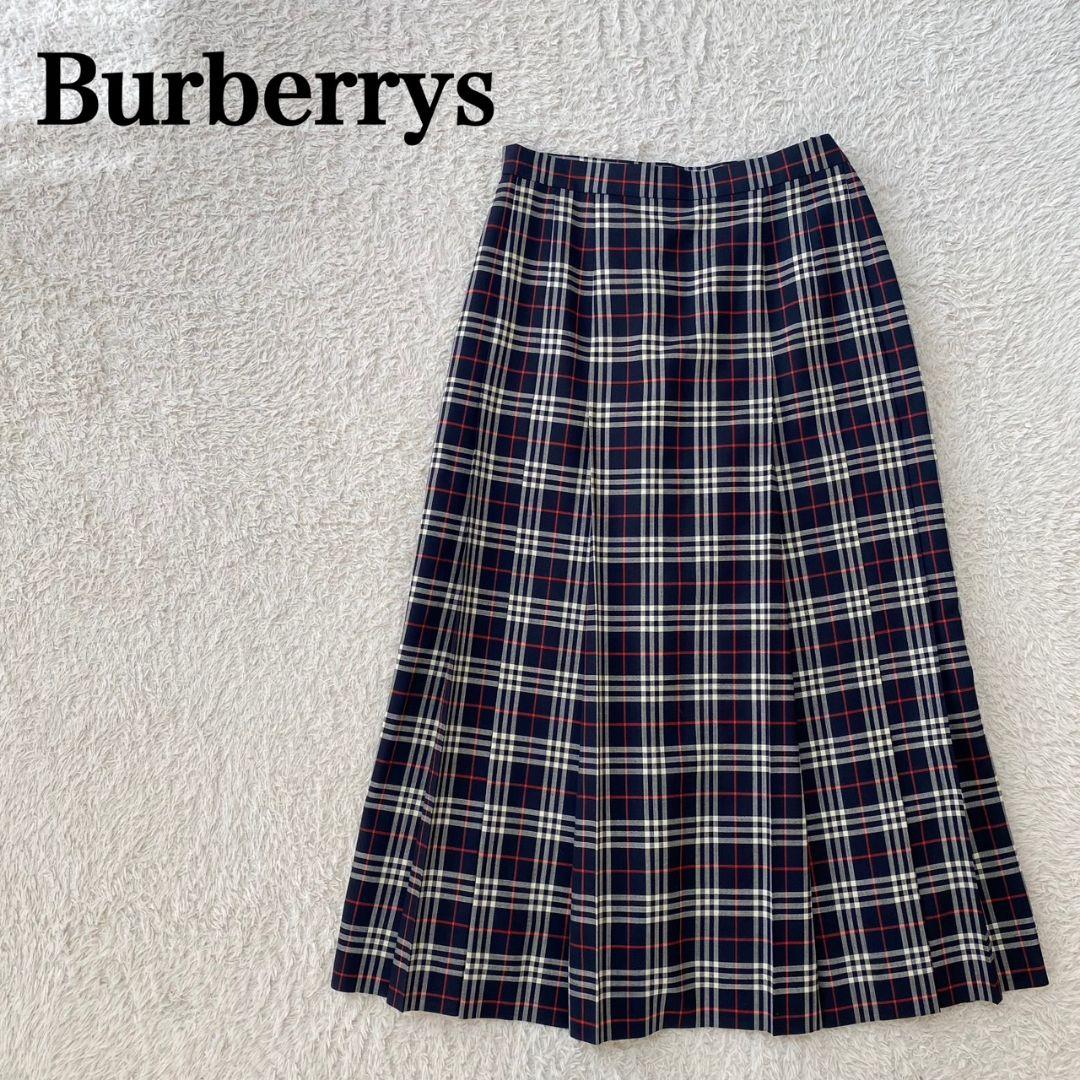 美品✨　Burberrys ノバチェック　プリーツスカート　38