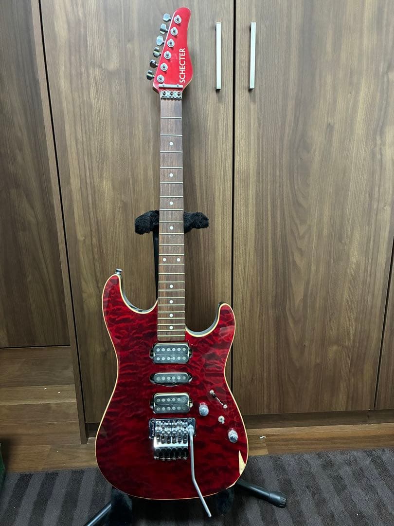 Schecter エレキギター SSH配列 コイルタップ搭載 現状品