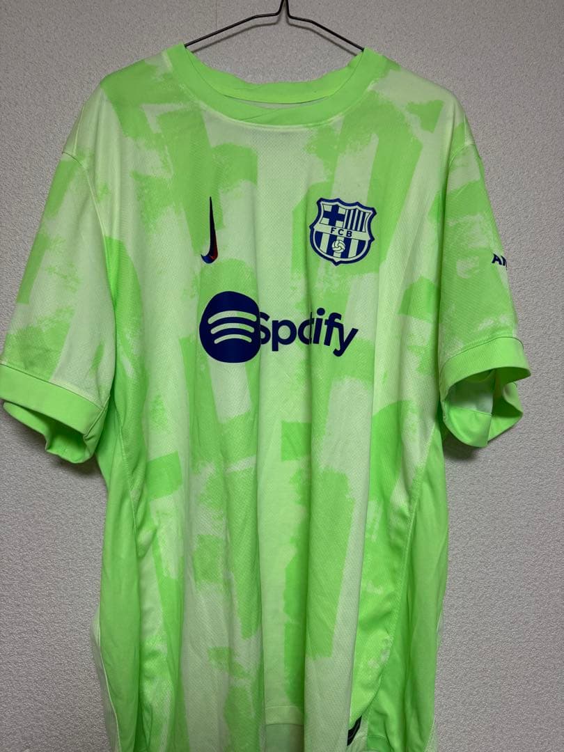 FC Barcelona Nike ホームシャツ ネオンイエロー