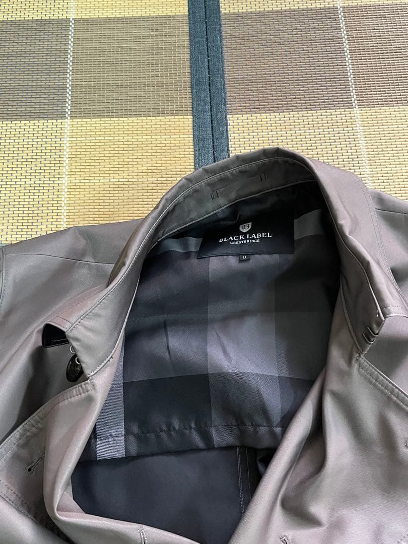 新品タグ付きブラックレーベル　トレンチコートXL