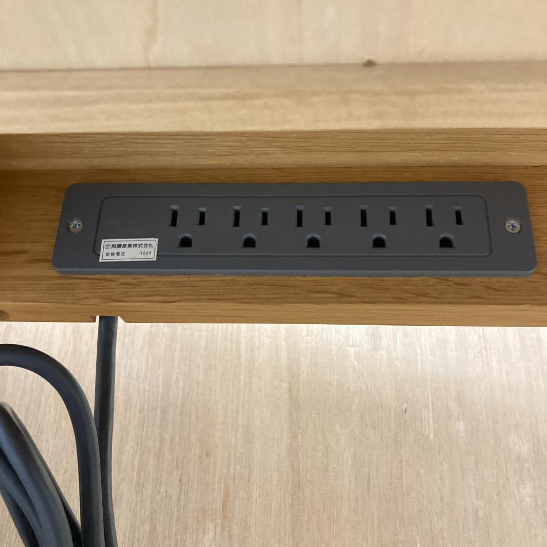 【飛騨産業】HIDA キツツキ　コブリナ　デスク　学習机　オーク