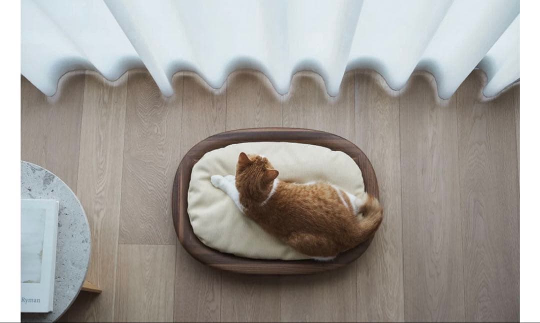 【新品未使用】KARIMOKU CAT BED ウォールナット　保証書付き