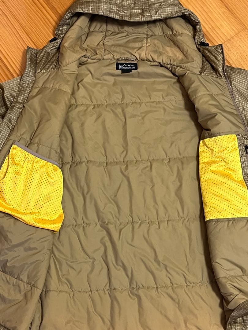 マナスタッシュ プリマロフト　ジャケット マウンテンパーカー