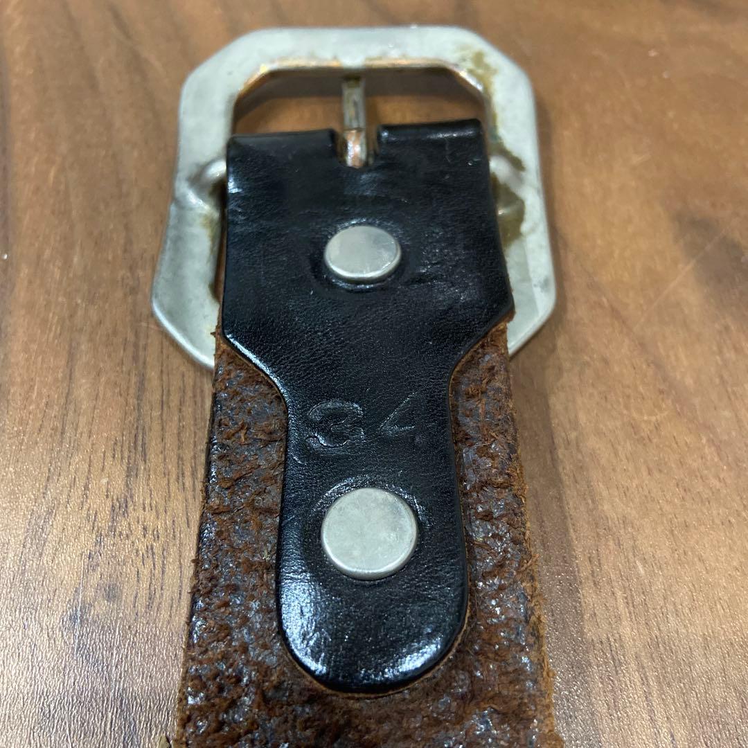 HTC フラワースタッズベルト ブラックストーン&ブラックレザー 34inch