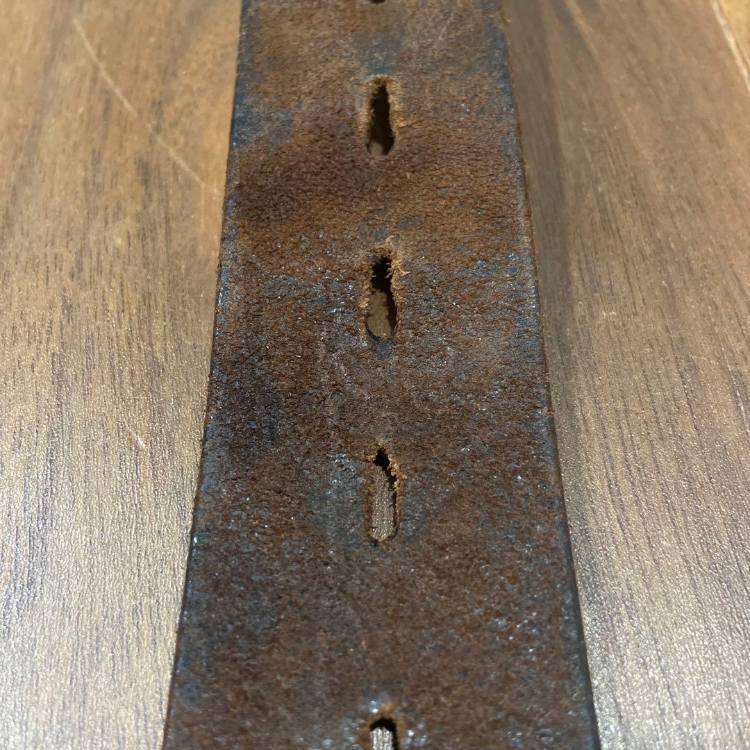 HTC フラワースタッズベルト ブラックストーン&ブラックレザー 34inch