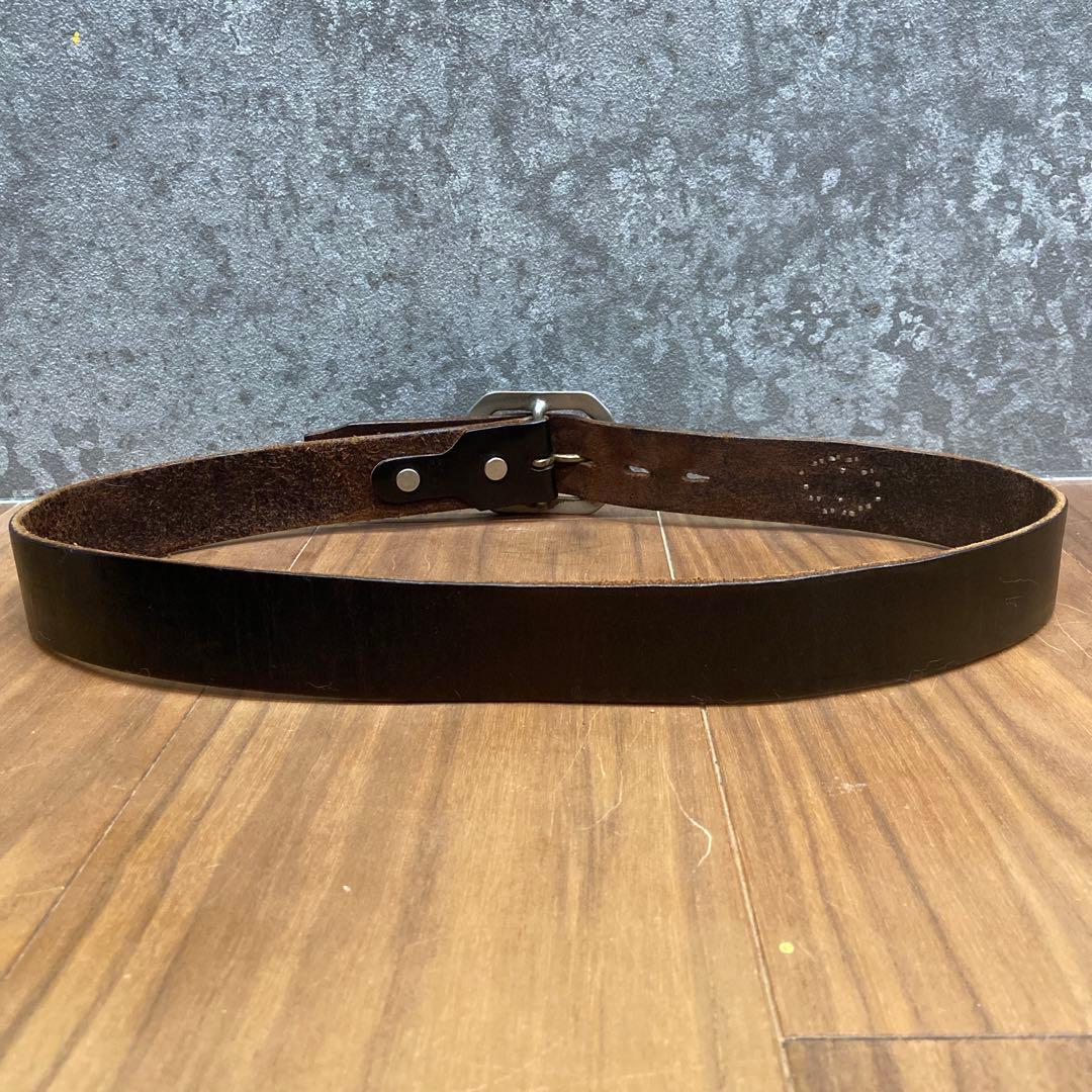 HTC フラワースタッズベルト ブラックストーン&ブラックレザー 34inch