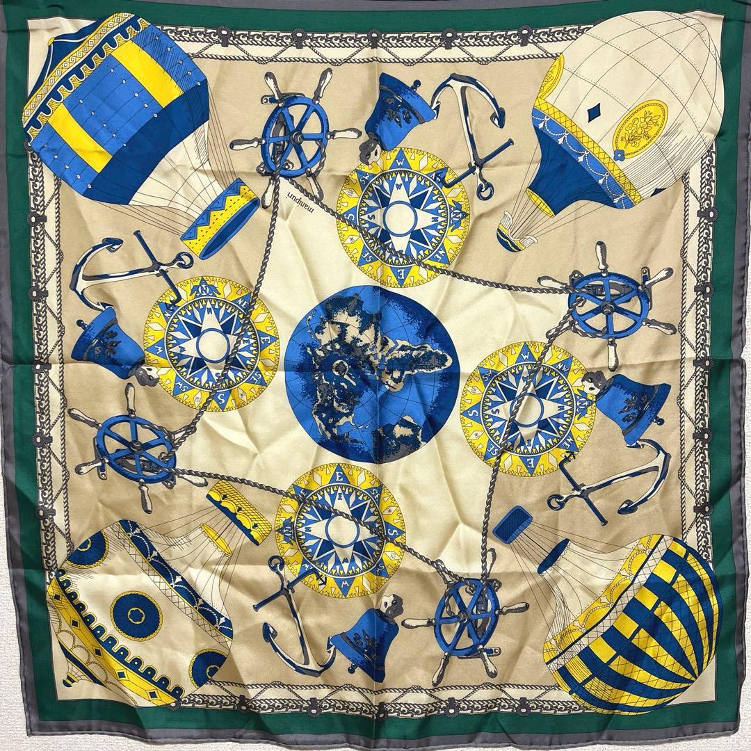 【新品未使用】 manipuri シルク100% スカーフ