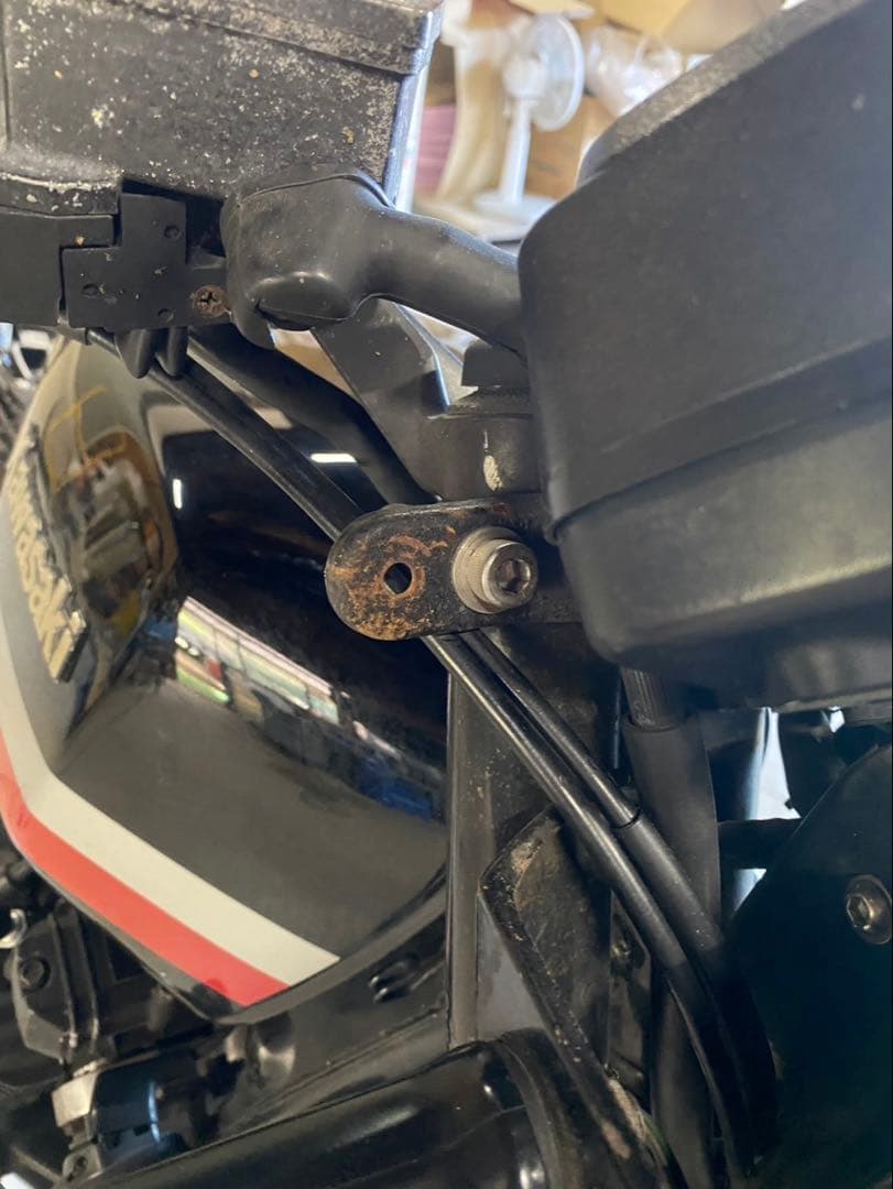 johnrev9　Kawasaki カウル 黒/赤/白 ストライプデザイン