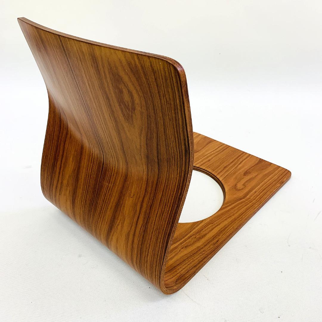 Tendo 天童木工 座椅子 2脚セット 藤森健次 曲木 ケヤキ ローズウッド③