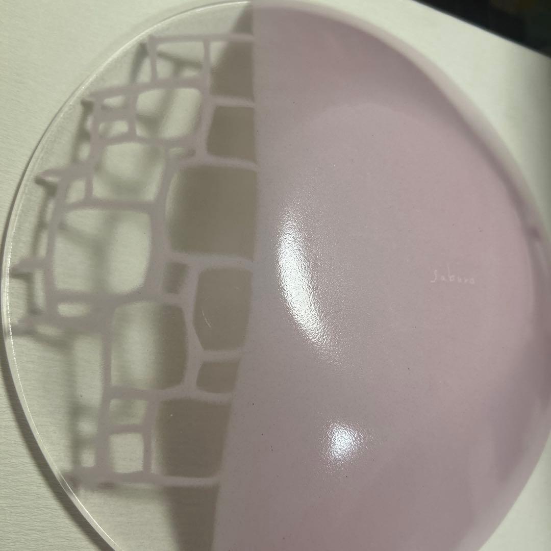 作家　人気ガラス作家　富山ガラス工房　SABUROガラス　丸鉢　さくら大　24㎝