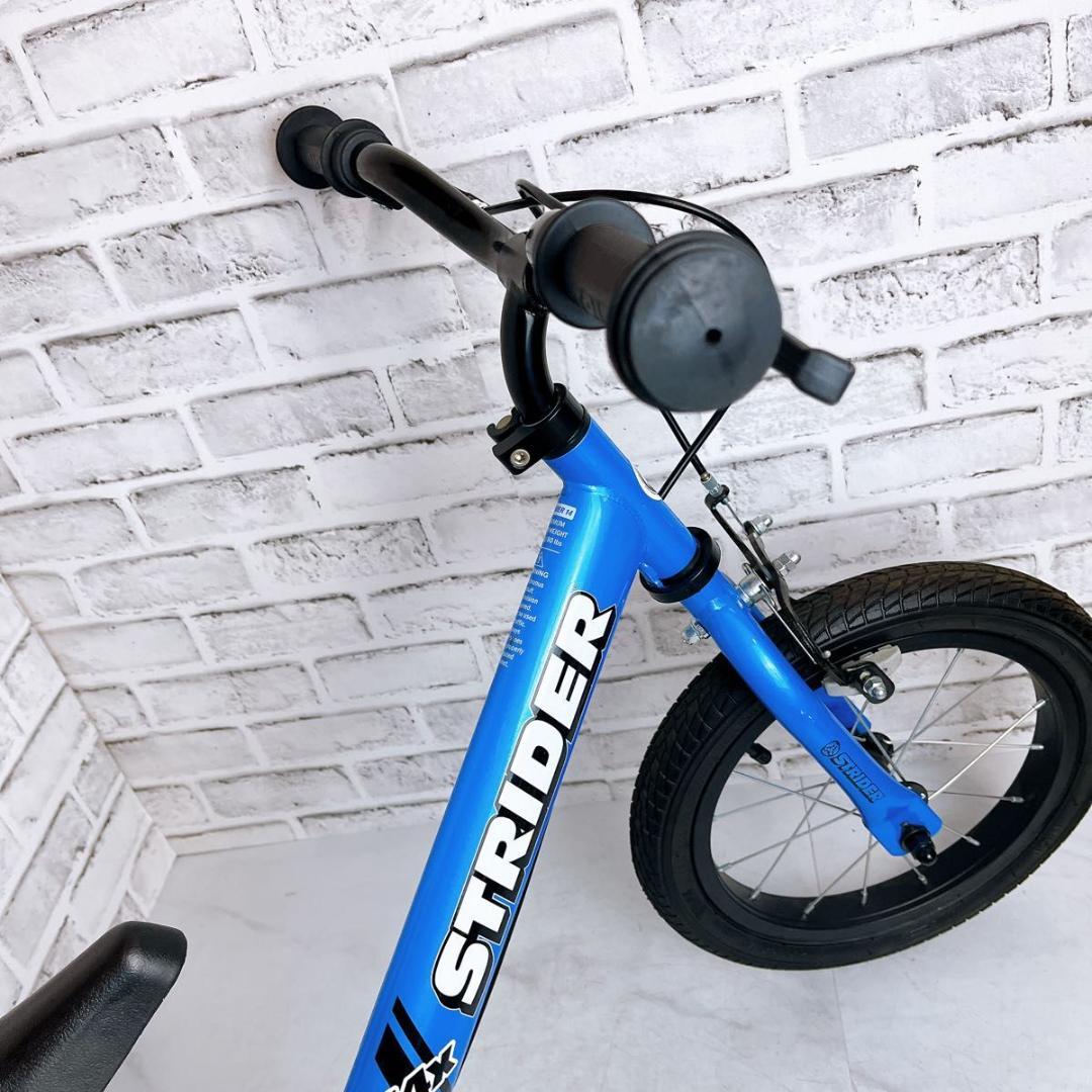 【★未使用級★】ストライダー 14x 14インチ　スティールブルー　キッズバイク