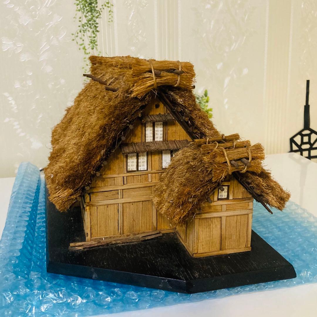 リアル模型　白川郷　世界遺産　合掌造り