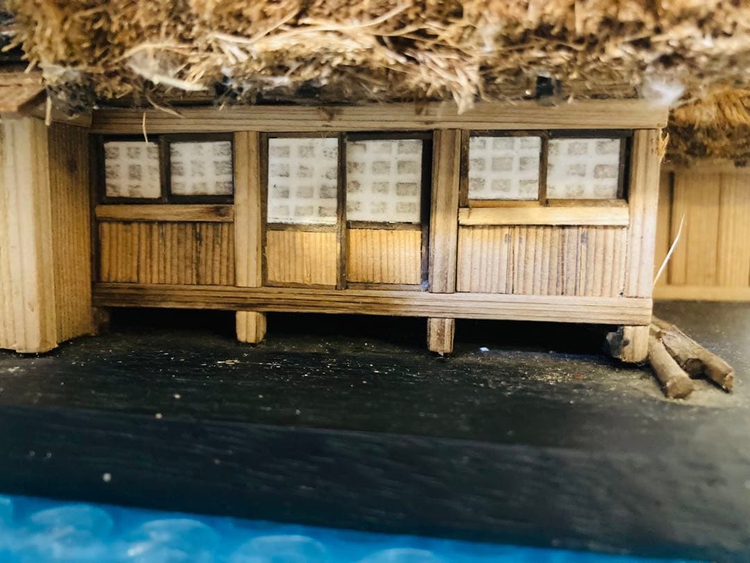 リアル模型　白川郷　世界遺産　合掌造り