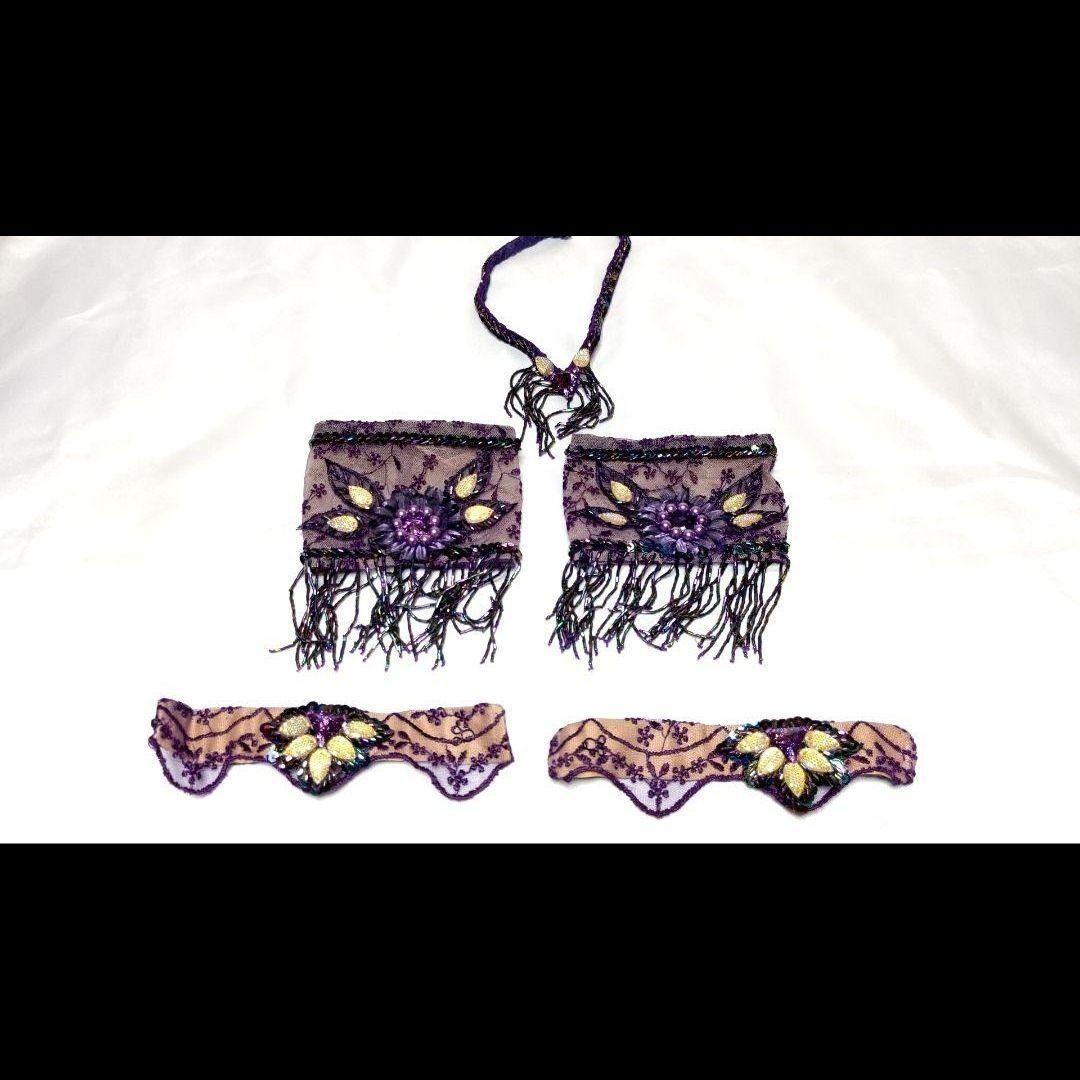 最高級 トルコ製 Bella ベラ ブラベル スカート付 ベリーダンス