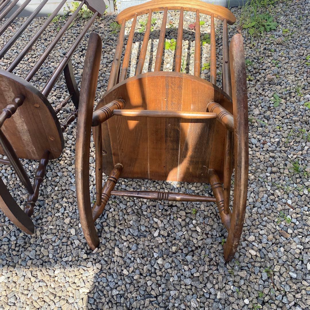 木製ロッキングチェア 2脚セット　まとめ