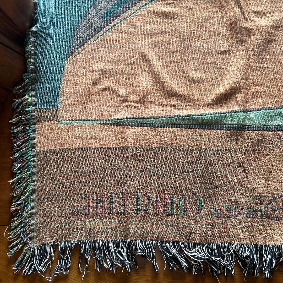 激レア　DISNEY　ヴィンテージ　ラグ　カーペット　壁掛け　アウトドア　珍品