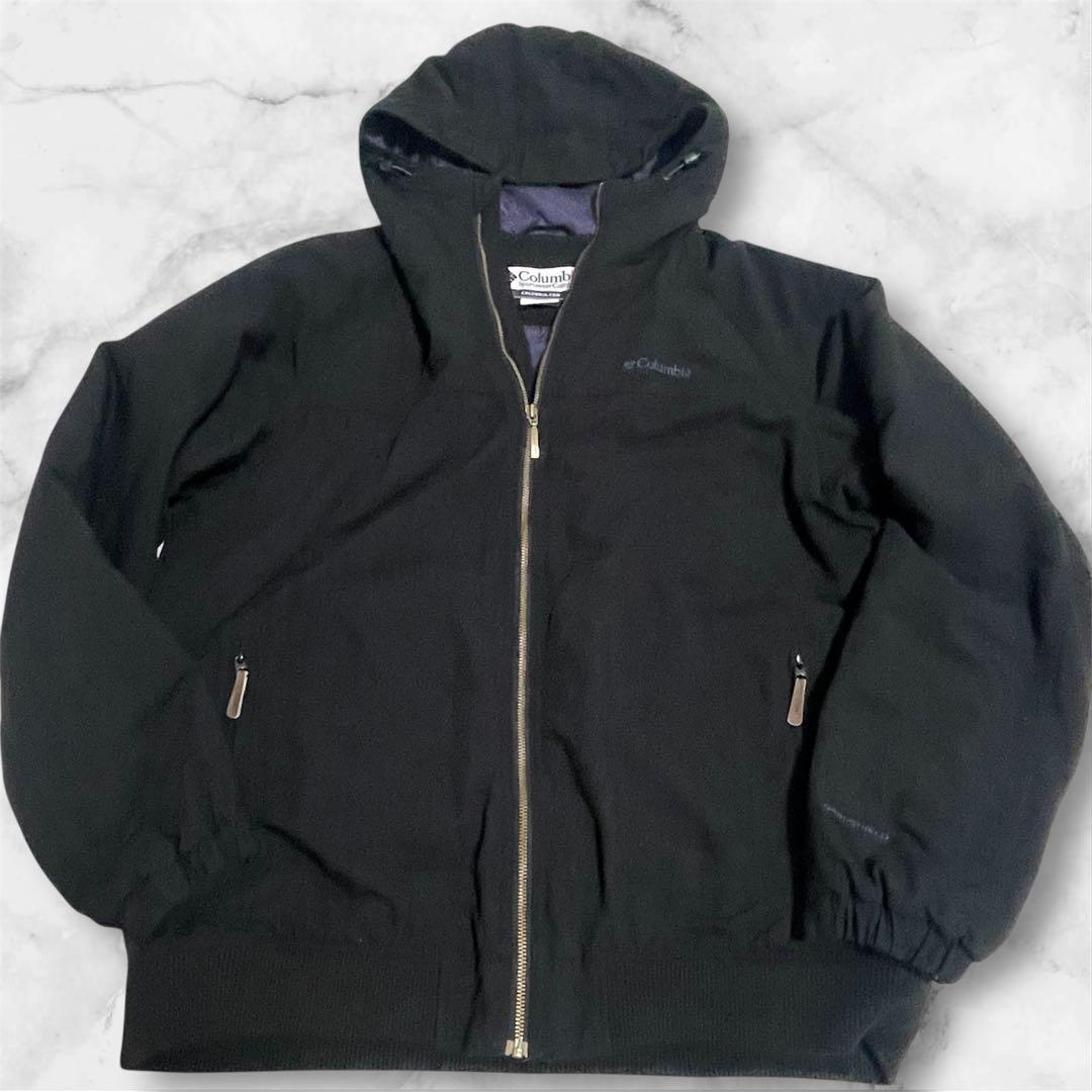 【美品】Columbia XL マウンテンパーカー　ジャケットブルゾンフード付き