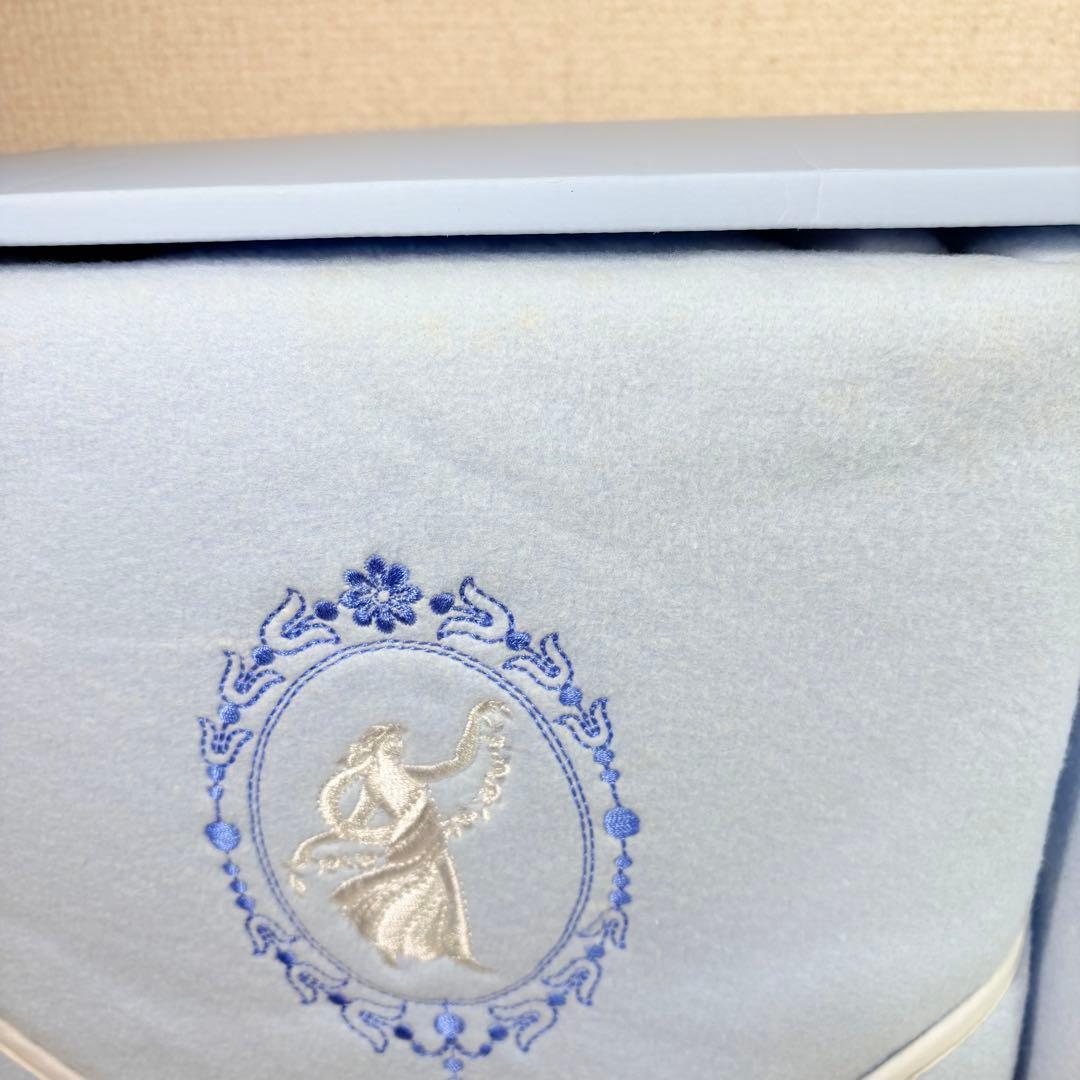  ウェッジウッド　綿毛布２枚　ジャスパー