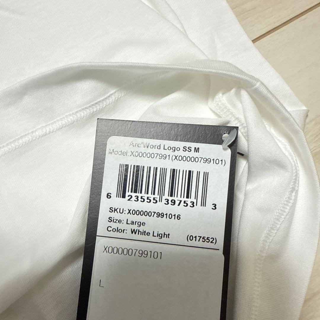 【新品】ARC'TERYX アークテリクス アークワードロゴ Tシャツ L