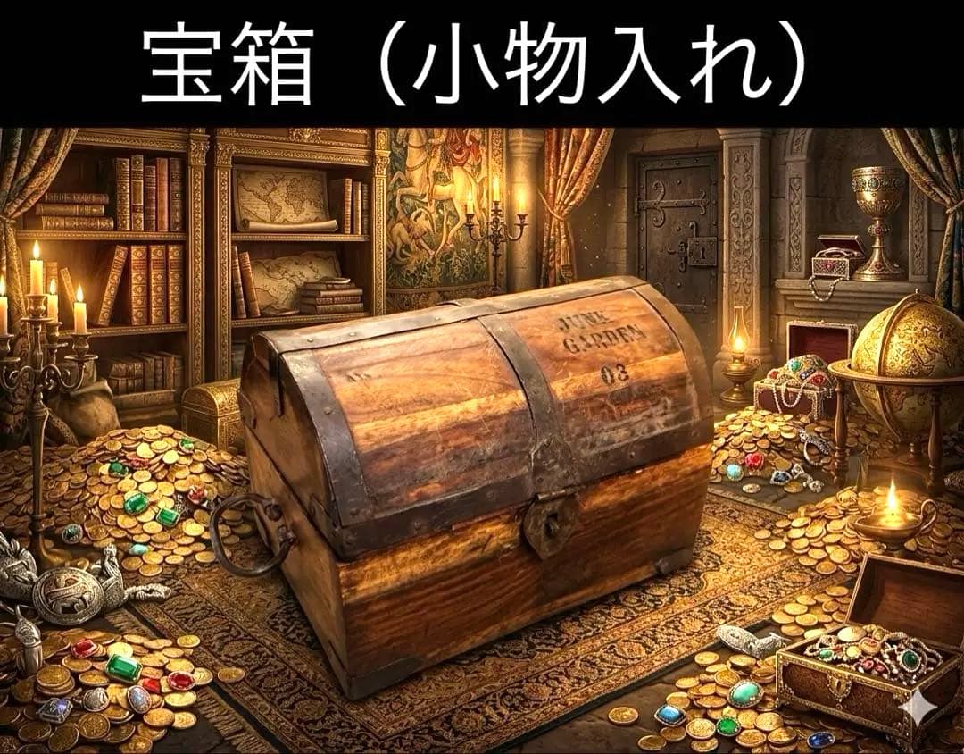 【宝箱】小物入れ◆ヴィンテージ◇アンティーク◆