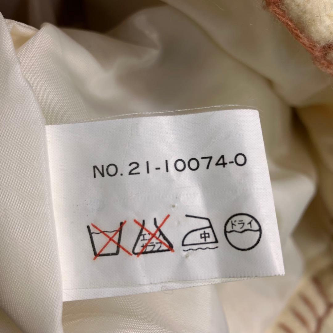 90s ウールブランケットステッチニットジャケット カウチン VINTAGE