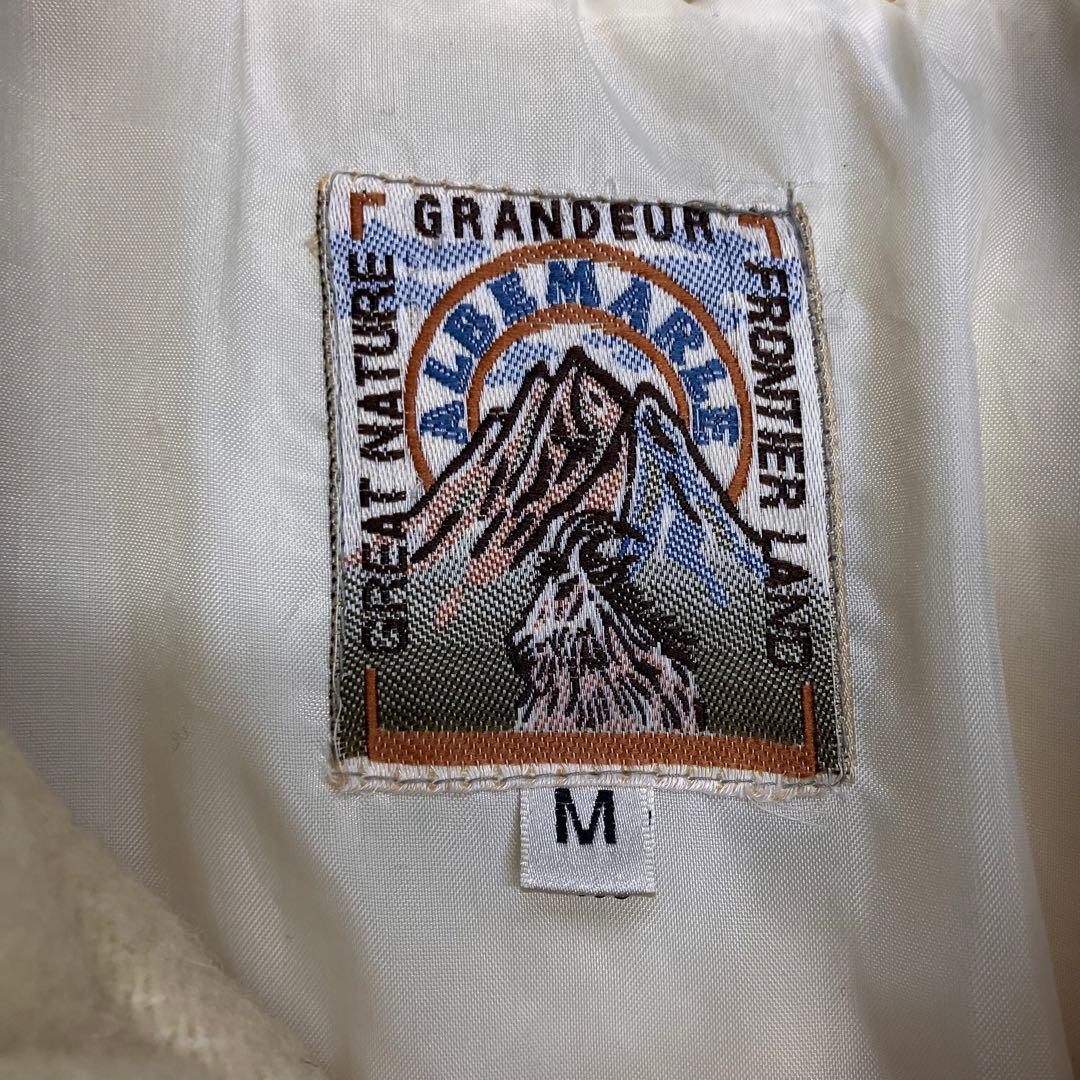 90s ウールブランケットステッチニットジャケット カウチン VINTAGE