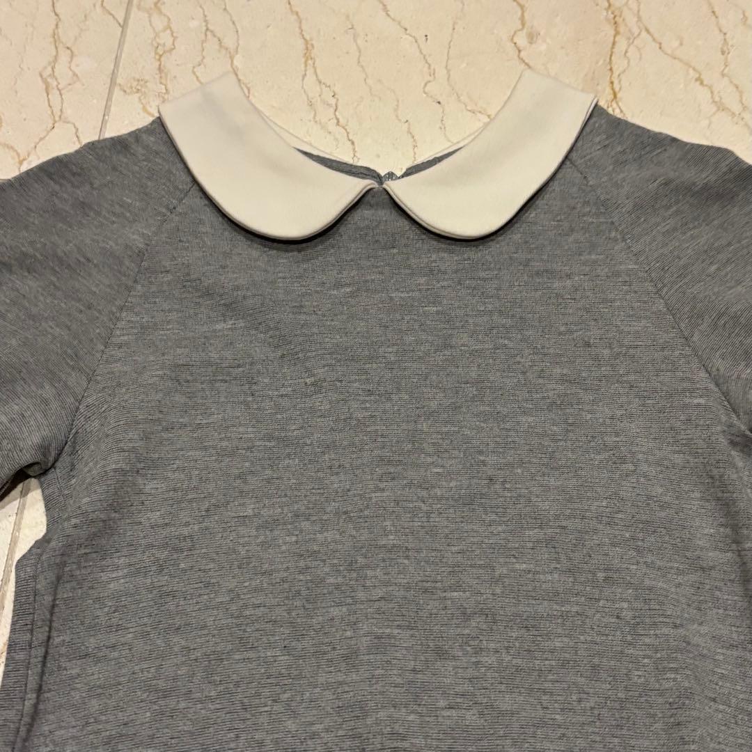 美品 MONNALISA　モナリザ　刺繍 ワンピース　８Ｙ　128センチ 入学式